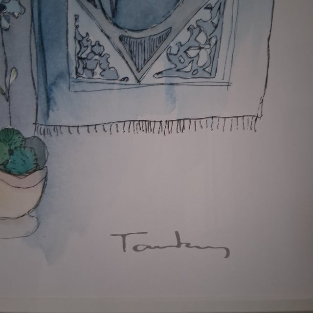 Contemporary Itzchak Tarkay "Blissful Moments" Seriolithograph on Wove Paper With Coa For Sale - Image 3 of 6