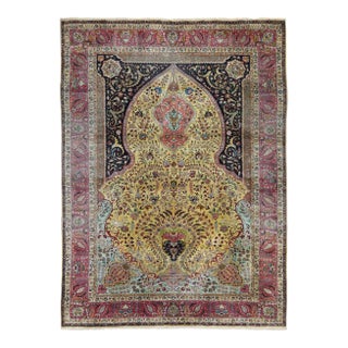 Vintage Persian Tabriz Rug 6' X 8'3'' For Sale