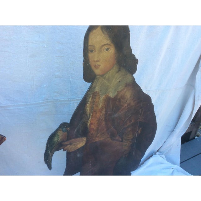 Antique English Oak Dummy Boards - a Pair For Sale - Image 10 of 11