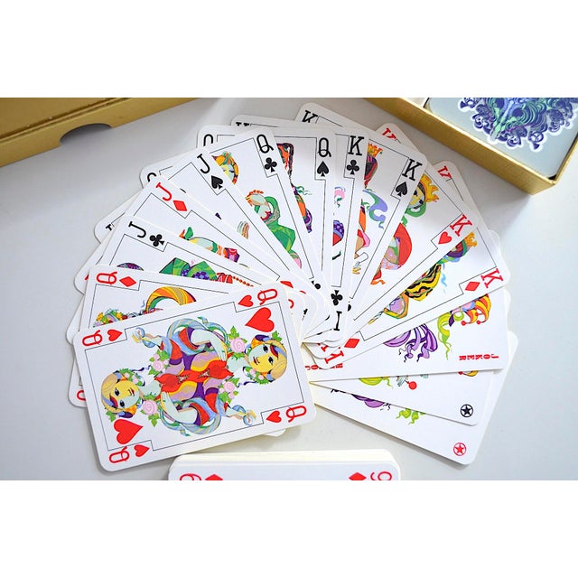 Skat Game by Bjørn Wiinblad for Ferd.Piatnik & Sons, 1960s For Sale - Image 3 of 7