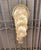 1960s Italian Midcentury Brass Spiral Glass Chandelier For Sale - Image 5 of 7