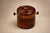 1960s Brazilian Modern Rosewood Ice Bucket with Sculptural Turned Handles For Sale - Image 9 of 18