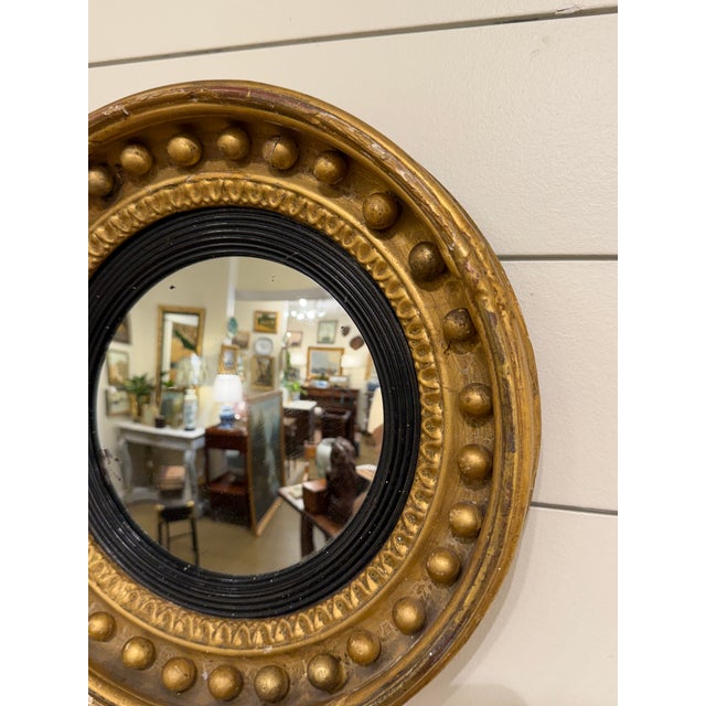 English 19th Century English Convex Mirror For Sale - Image 3 of 9