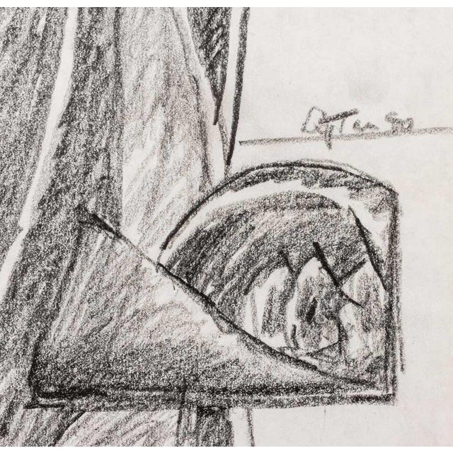 Contemporary Seymour Lipton Sculpture Study Sketch, 1980 For Sale - Image 3 of 5