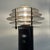 Saturn Style Table Lamps in Chromed Steel with Disc Shade, Set of 2 For Sale - Image 10 of 15