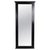 Wood Mirror with Black Painted Pine Frame, 1940s For Sale - Image 7 of 7