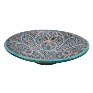 Mid 20th Century Moorish-Patterned Ceramic Bowl