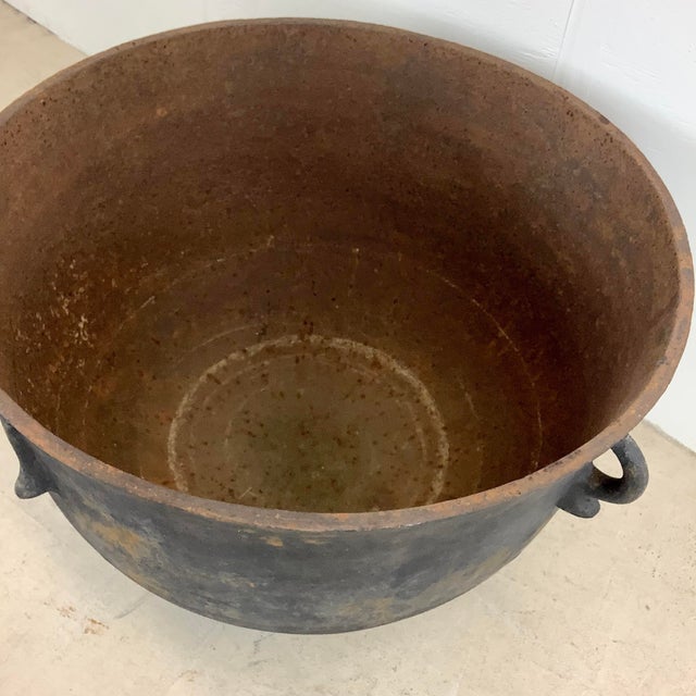 Antique Cast Iron Cauldron, Urn, Planter, or Pot Chairish