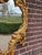 1980s French Rococo Gold Wood Wall Mirror For Sale - Image 4 of 8