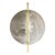 Italian Venied-White Alabastro Disc Murano Glass Wall Sconce by Simoeng For Sale - Image 9 of 9