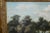 Majestic trees are the focal point of this oil on wood painting by American artist John Frederick Kensett (1816-1872). He...