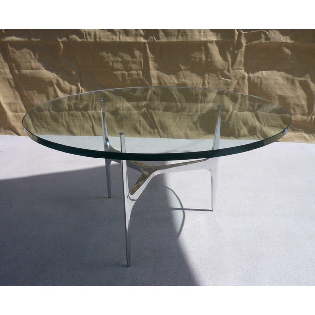 Tripod Coffee Table by Knut Hesterberg for Ronald Schmitt, 1960s For Sale - Image 6 of 10