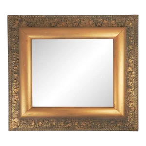 Antique Late 19th Century Ornate Giltwood Picture Frame