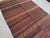 Distressed Vintage Afghan Sumak Kilim Rug Handwoven Tribal Living Room Carpet For Sale - Image 4 of 9
