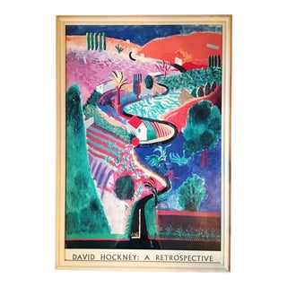 Nichols Canyon Poster by David Hockney - 26" x 38" For Sale