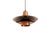 Beautiful Danish design lamp in the style of Louis Poulsen and Fog & Morup. This stylish pendant lamp features copper and...