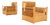 Armchairs from the Mobili Nella Valle Series attributed to Mario Ceroli, 1970s, Set of 2 For Sale