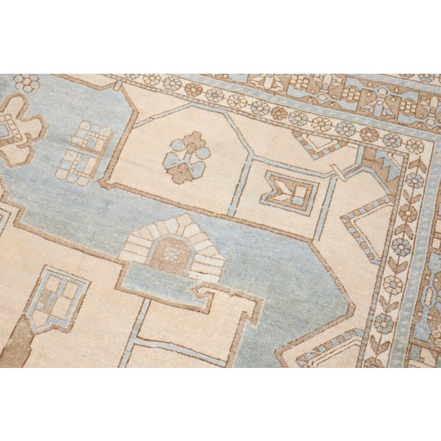 Vintage Persian Veece Rug, 10'3'' X 13'7'' For Sale - Image 11 of 12