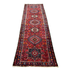 3ft 1in × 10ft 10in Karajeh Heriz Persian Rug, Circa 1930's