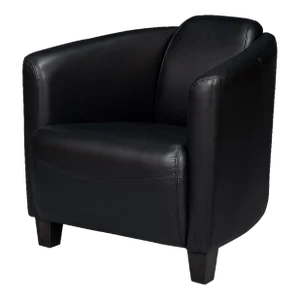 Vintage Style Modern Black Club Chair