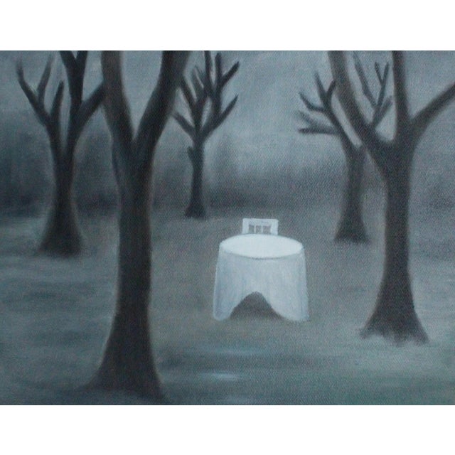 Natia Sapanadze, Melancholy Trees, 2022, Oil on Canvas, in Flawless conditions. This piece is attributed to the mentioned...