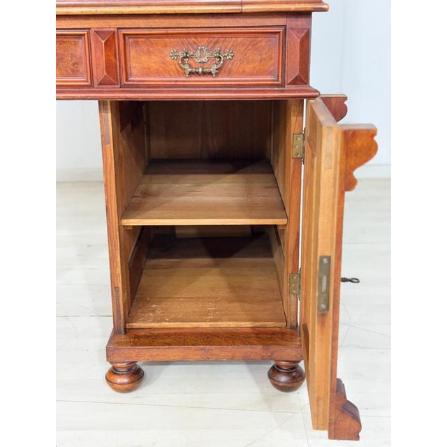 Antique Gründerzeit Writing Desk, 1880 For Sale - Image 11 of 18
