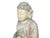 Stone Chinese Distressed Brown Gray Stone Sitting Meditation Buddha Statue For Sale - Image 7 of 17