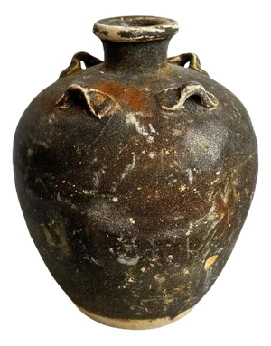 Asian Antique Earthware Pot