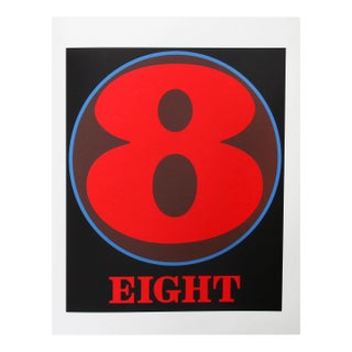 Eight from the American Dream Portfolio, Robert Indiana Screenprint (Unsigned) For Sale