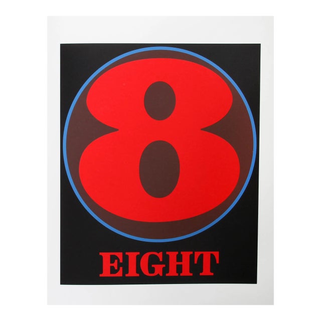 Eight from the American Dream Portfolio, Robert Indiana Screenprint (Unsigned) For Sale