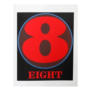 Eight from the American Dream Portfolio, Robert Indiana Screenprint (Unsigned)