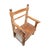 Spanish Armchair in Pine Wood For Sale - Image 6 of 12