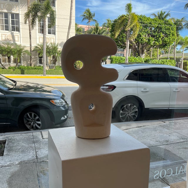 "Nzuri" Original Minimalist Abstract Sculpture by Aude Herledan For Sale - Image 4 of 12