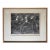 Vintage Framed Original Lithograph by Mervin Jules For Sale