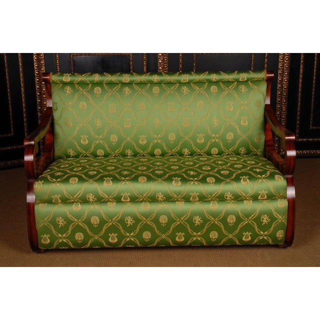 20th Century Empire Biedermeier Style Sofa For Sale - Image 3 of 18
