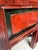 Rustic Red Chinese Side Table For Sale - Image 4 of 7