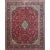 1960s Old Persian Kashan Area Rug 10’7″ X 13’7″ For Sale - Image 11 of 11