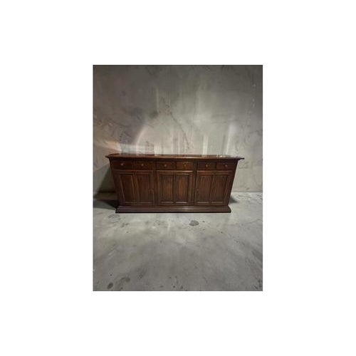 Rustic Wood Sideboard with Drawers and Doors, in Good conditions. Designed 1970 to 1979