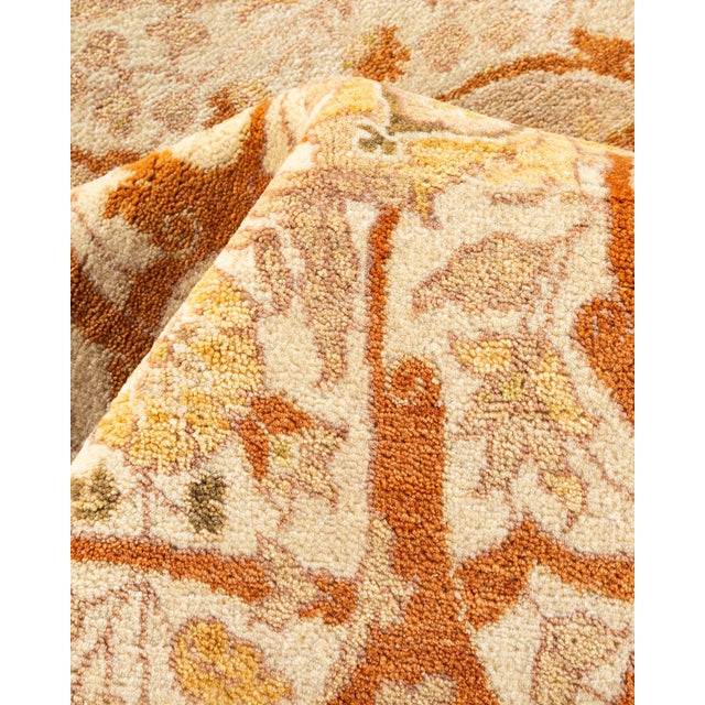 Textile Mogul, One-of-a-Kind Hand-Knotted Area Rug - Ivory, 8' 2" x 10' 5" For Sale - Image 7 of 8