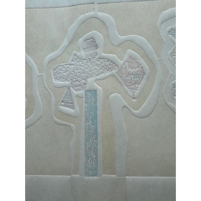 1990s Sherry Schrut Pastel Original Print, Framed For Sale - Image 4 of 12