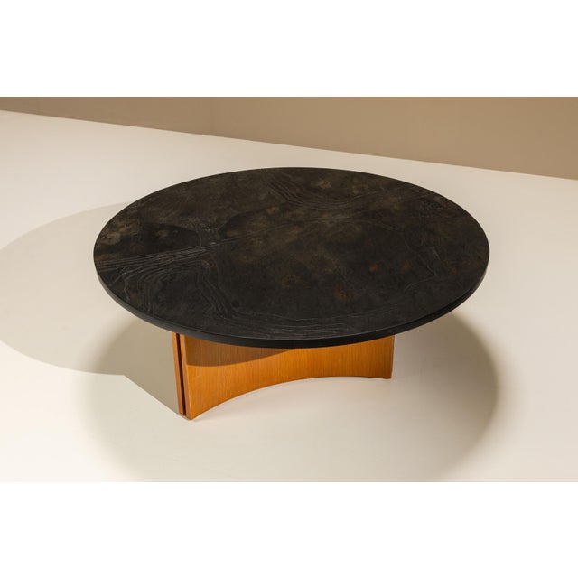 Postmodern Natural Stone Coffee Table by Heinz Lilienthal, Germany, 1970s For Sale - Image 3 of 13