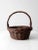 Late 20th Century Vintage Wicker Handle Basket For Sale - Image 5 of 7