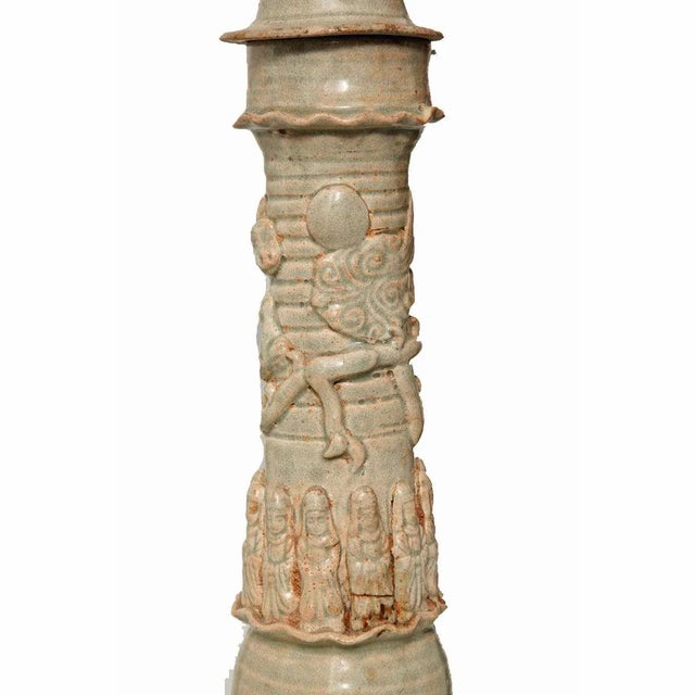Ceramic Antique Ceremonial Urns, Song Dynasty, 12th-13th Century For Sale - Image 7 of 12