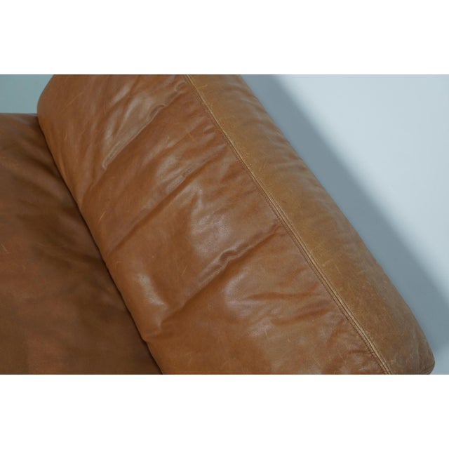 DS 76 Lounge Chair or Daybed in Cognac Leather from de Sede, Switzerland, 1970s For Sale - Image 11 of 17