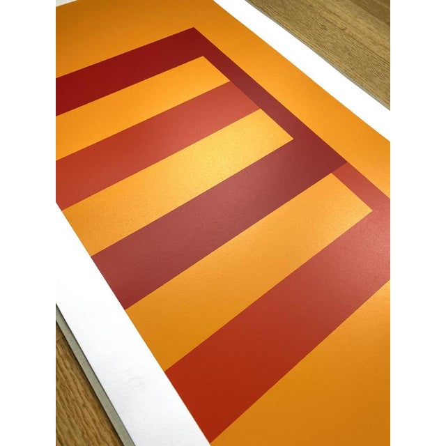 Paul Osipow, Portfolio Geometric Composition\., 1979, Handprinted Serigraph, Paper For Sale - Image 3 of 6