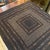 1990s Baroque Symmetrical Pattern Chocolate Brown Silk Scarf by Stefano Ricci For Sale - Image 6 of 17
