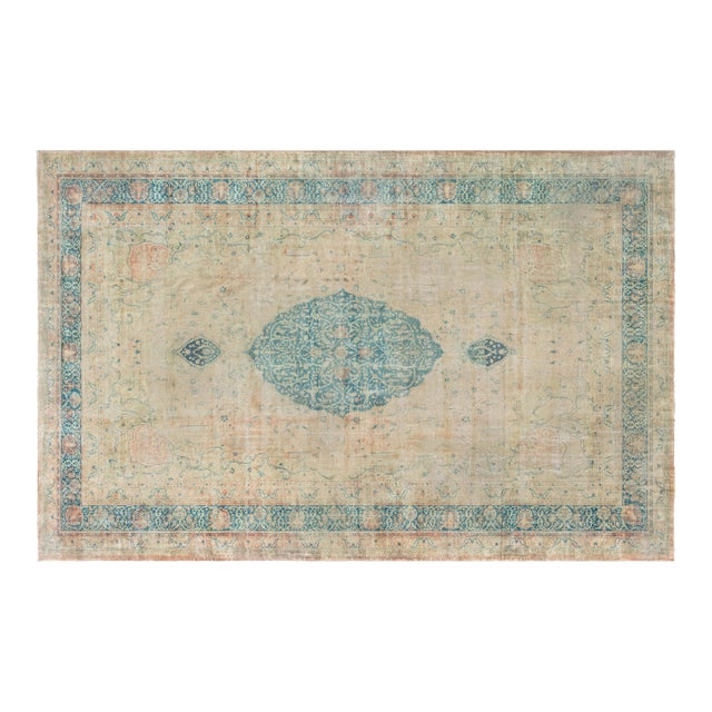 Vintage Turkish Borlou Rug For Sale