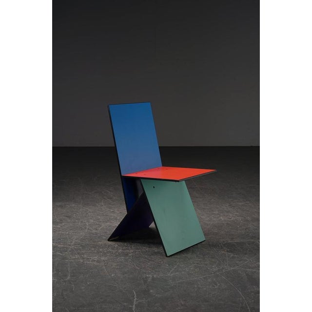 Postmodern Vilbert Side Chair by Verner Panton, 1990s For Sale - Image 15 of 15