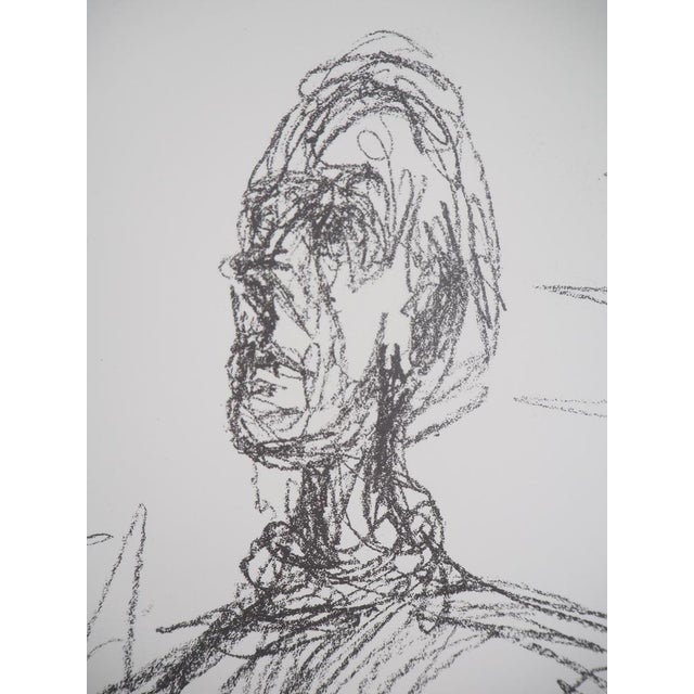 Alberto Giacometti, Buste à l’atelier, Lithograph For Sale - Image 6 of 9