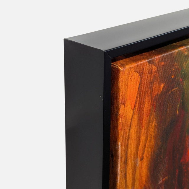 Fern Cassidy “Glory” Contemporary Textured Abstract Canvas For Sale - Image 4 of 9